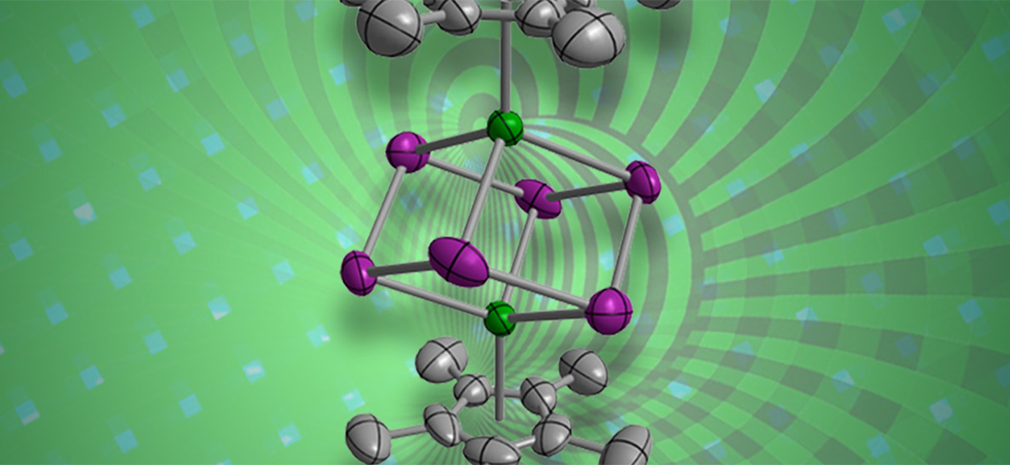 Graphic of an atomic structure