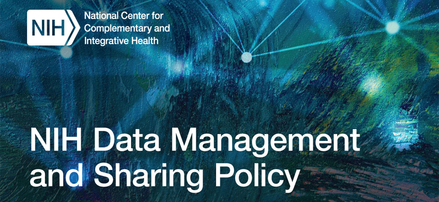 NIH Data Management adn Sharing Policy