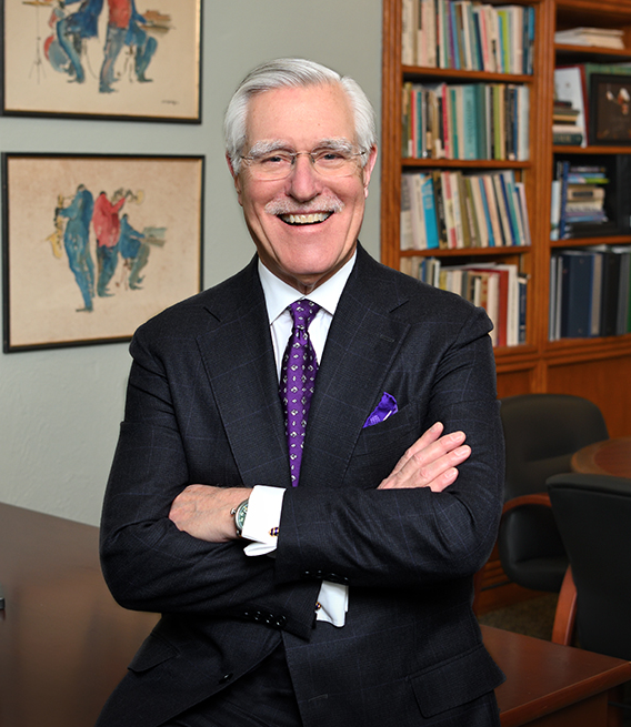 James Forger Posing for Headshot in Office