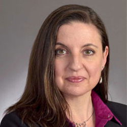 Kathleen Fitzpatrick Posing for Professional Headshot