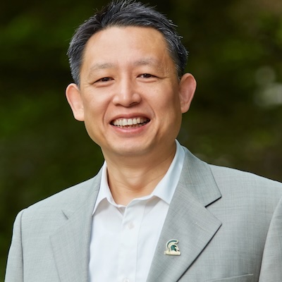 John Jiang smiling