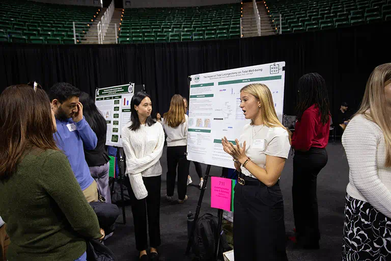 Ella French presenting to others