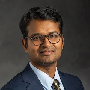 Subhasis Giri smiling