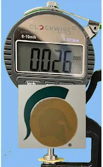 Micrometer's Battery Feature