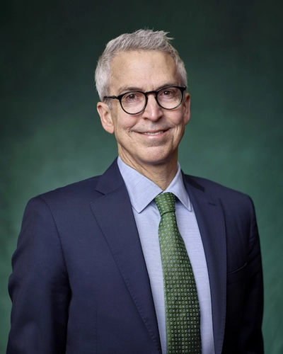Micheal Sant'Ambrogio in a suit