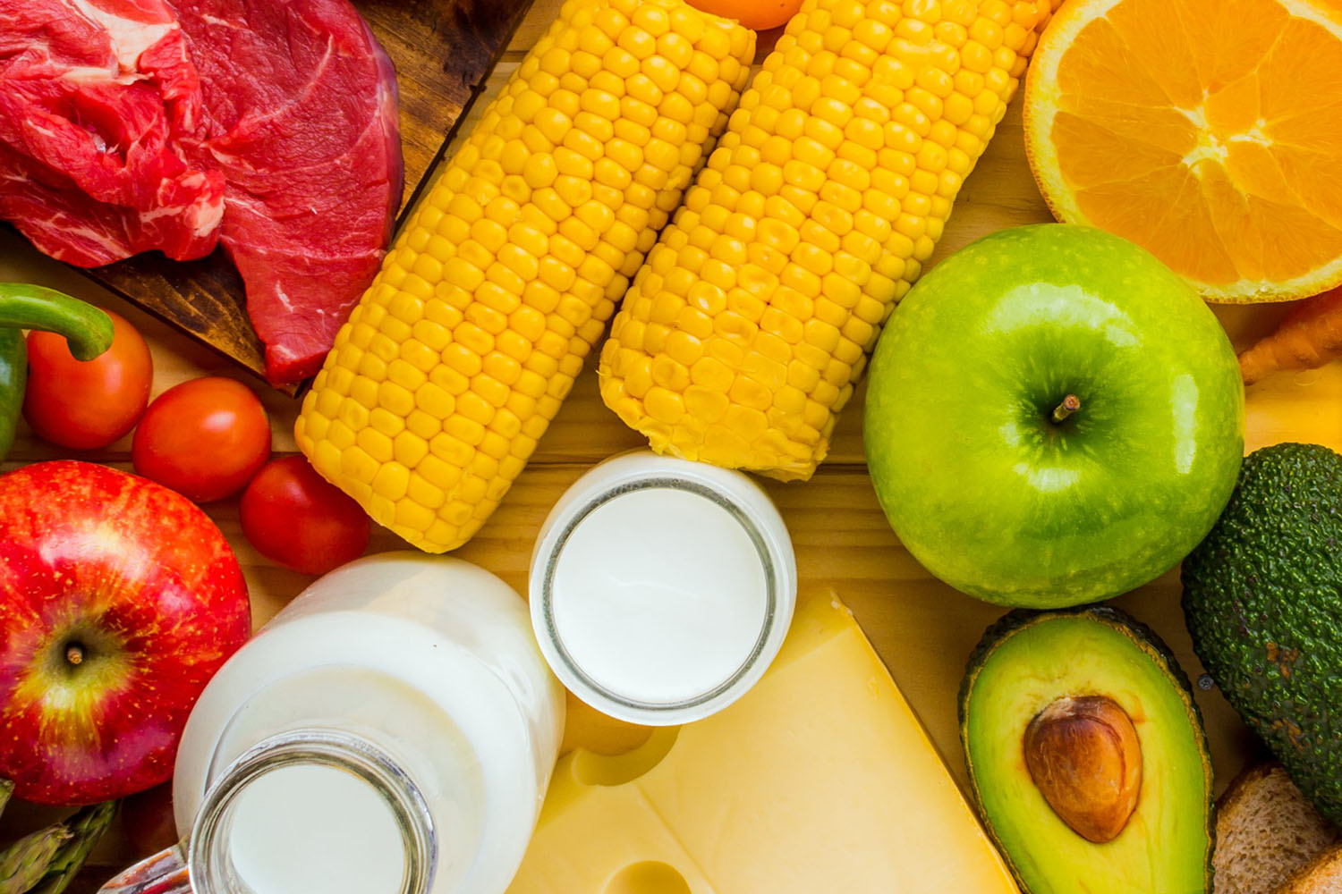 Fresh Produce, Meat and Dairy