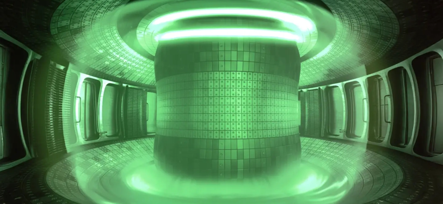 Inside Green Nuclear Reactor