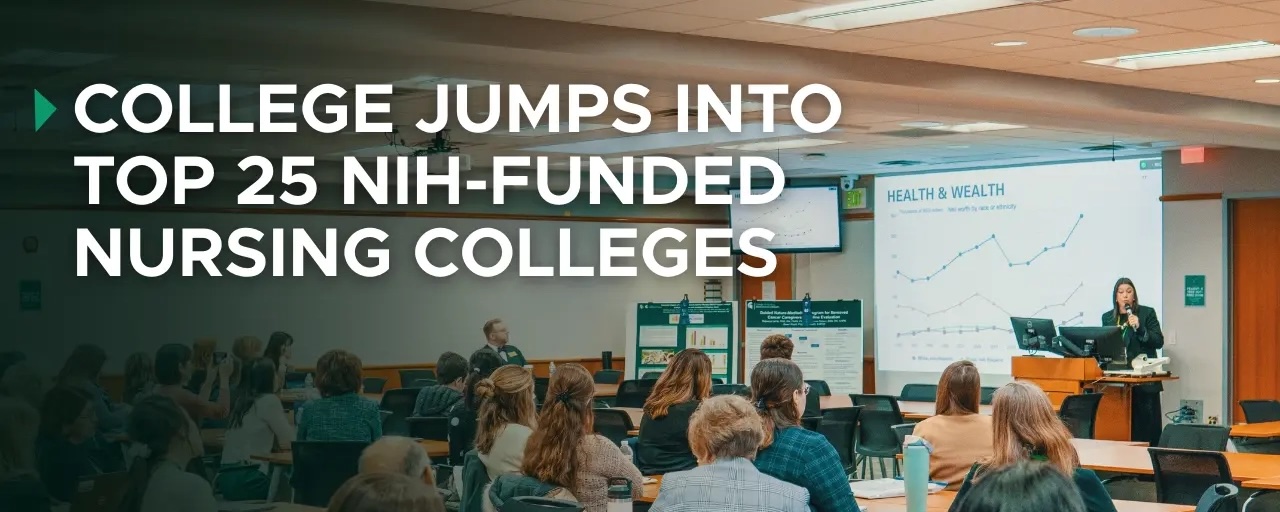 College Jumps into top 25 NIH-Funded nursing colleges