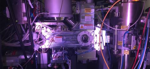 A look inside MSU’s cryogenic electron microscope. Credit: Courtesy of Ben Orlando