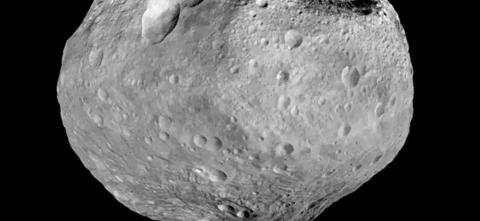 A photo of Asteroid Vesta