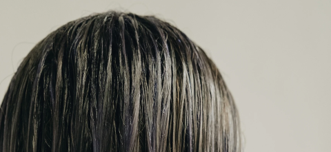 Close up of hair