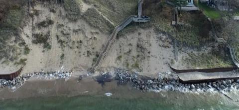 Lake Michigan Coast Shoreline