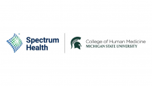 Spectrum Health & Michigan State University College of Human Medicine logos