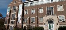 A photo of the MSU Museum on a sunny day
