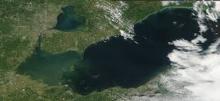 Lake Erie map view