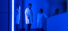 Scientist in lab
