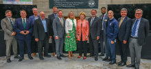 Group photo of MSU's Composite Vehicle Research Center (CVRC)